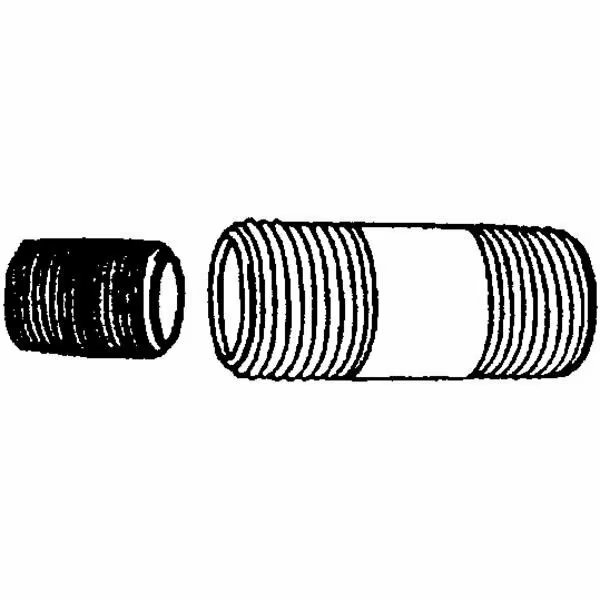 Galvanized Steel Pipe Nipple, Southland, Mfr#: 10609